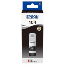 (imagen para) Tinta Epson 104 Ecotank Negro C13T00P140