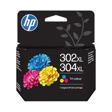 (imagen para) Pack tinta HP 302XL / 304XL tricolor Original