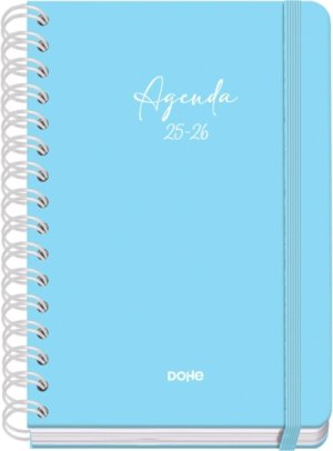 (imagen para) Agenda Escolar Dohe Serenity A5 25/26 Semana Vista Azul