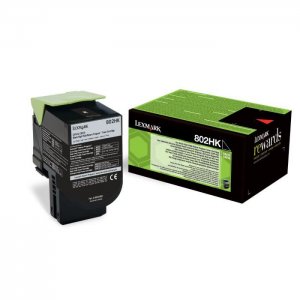 (imagen para) Toner Lexmark 802HK 80C2HK0 Negro CX410DE/CX510DE/CX510DHE