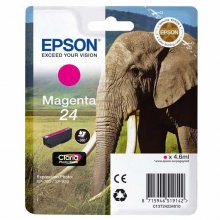 (imagen para) Tinta Magenta Elefante Epson 24 XP750/XP850/XP950