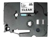 (imagen para) Cinta rotuladora compatible con Brother TZE-111 6mm