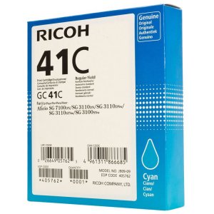 (imagen para) Tinta De Gel Cian GC-41C Ricoh SG2110N Alta Capacidad