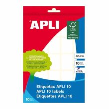 (imagen para) Etiquetas adhesivas APLI 19x27mm canto romo