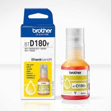 (imagen para) Brother BTD180Y Botella de tinta Amarillo