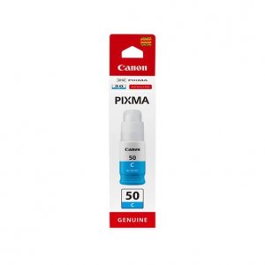 (imagen para) Tinta Canon GI-50C Recarga Cian 3403C001 Pixma G6050 G5050