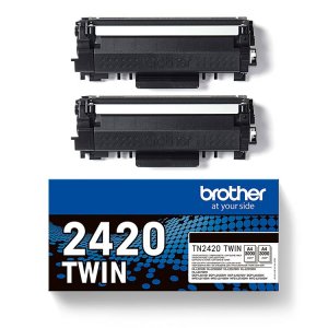 (imagen para) Toner Brother TN2420TWIN Pack 2Ud TN2420