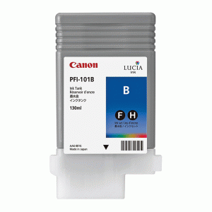 (imagen para) Cartucho de Tinta Canon PFI-101B Azul 0891B001