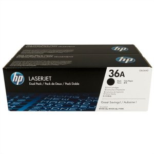 (imagen para) Tóner HP 36A CB436AD Pack 2