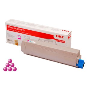(imagen para) Toner Oki 45862838 Magenta MC853 MC873