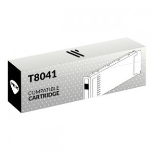 (imagen para) Tinta Compatible con Epson T8041 Negro Photo