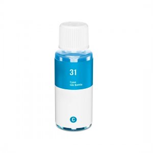 (imagen para) Tinta compatible con HP 31XL 1VV246E Cian