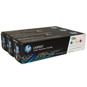 (imagen para) Tóner HP 126A CF341A 3 colores