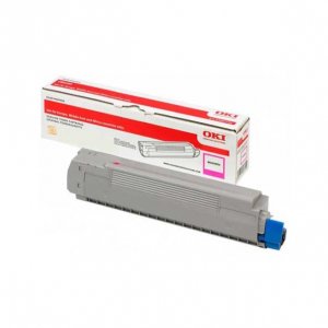 (imagen para) Toner Magenta Oki 46490606 Alta Capacidad