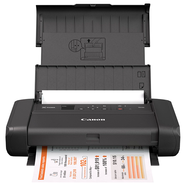 IMPRESORA PORTATIL CANON PIXMA TR150 CON BATERIA 4167C026 [4167C026] : Mas  Toner, Toners, Impresora 3d a3 baratas