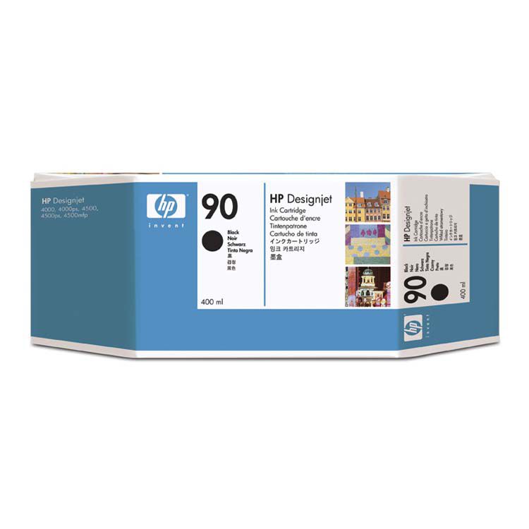 TINTA NEGRA HP 90 C5058A 400ML HP DESIGNJET 4000/4500 [C5058A] : MasToner
