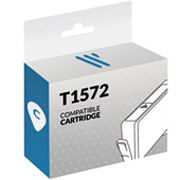 (imagen para) Tinta Compatible con Epson T1572 Cian